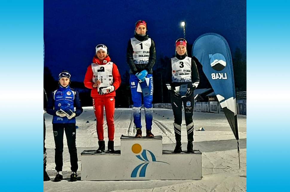 Karolina na drugim stopniu podium (foto: PZN Facebook)