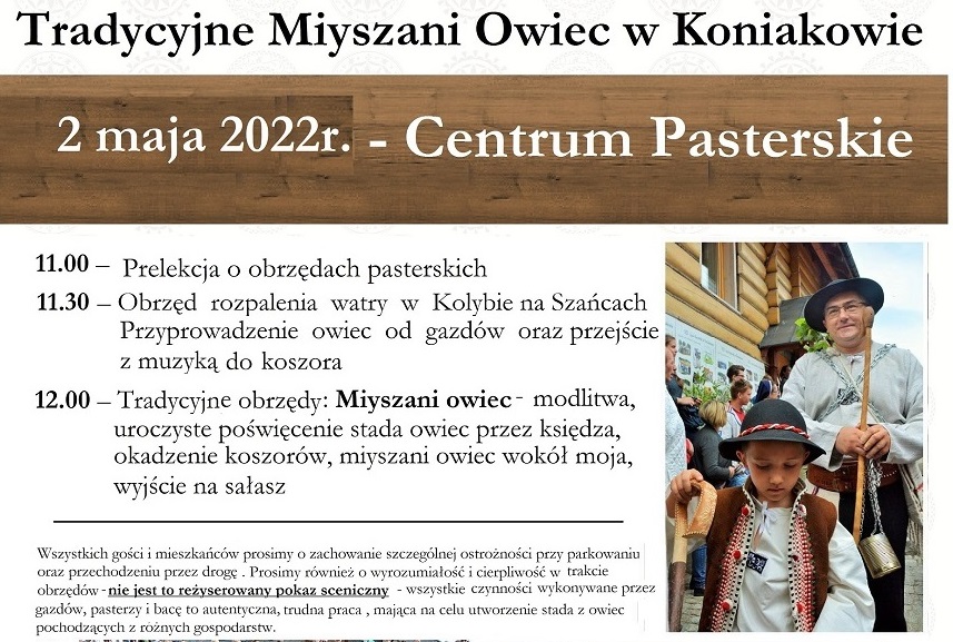 Tradycyjne Miyszani Owiec w Koniakowie