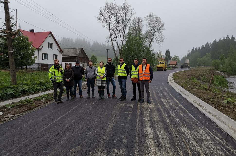 Wizja w terenie podczas wykonywania robót.