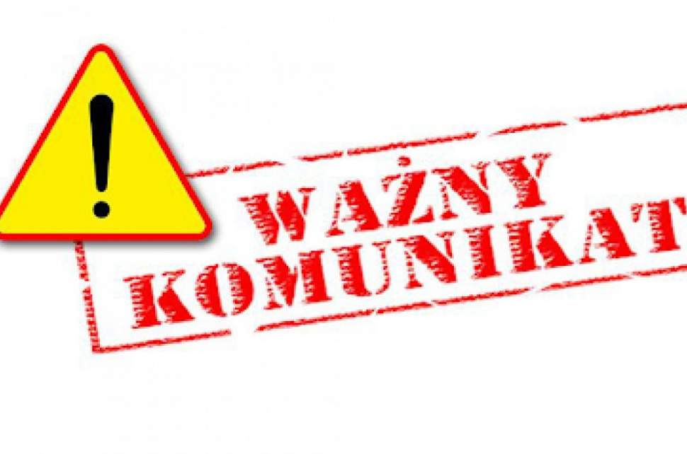 Uwaga wazny komunikat!