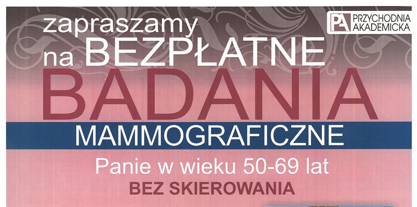 Badania mamograficzne