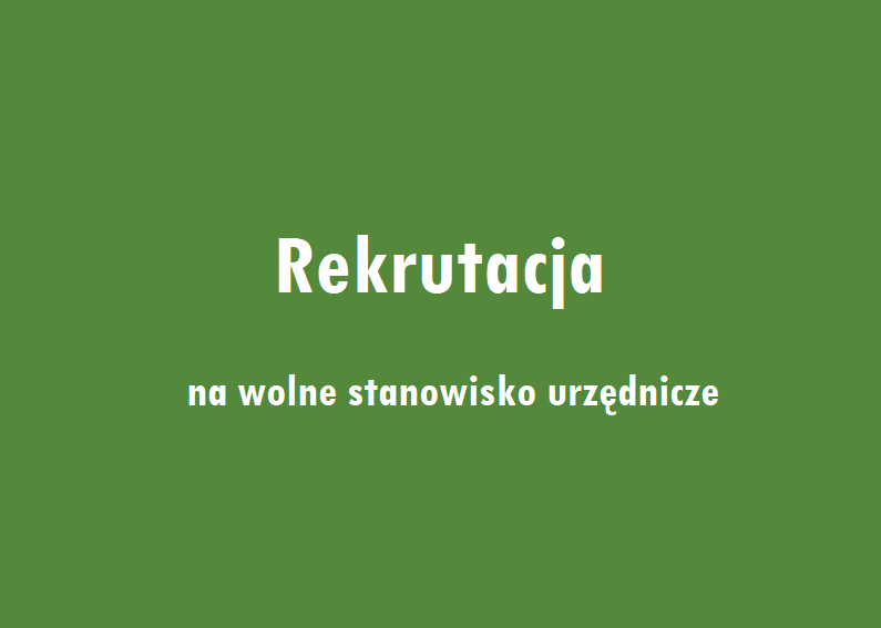 Dyrektor Centrum Usług Wspólnych w Istebnej ogłasza nabór na wolne stanowisko urzędnicze: Główny Księgowy Centrum Usług Wspólnych w Istebnej