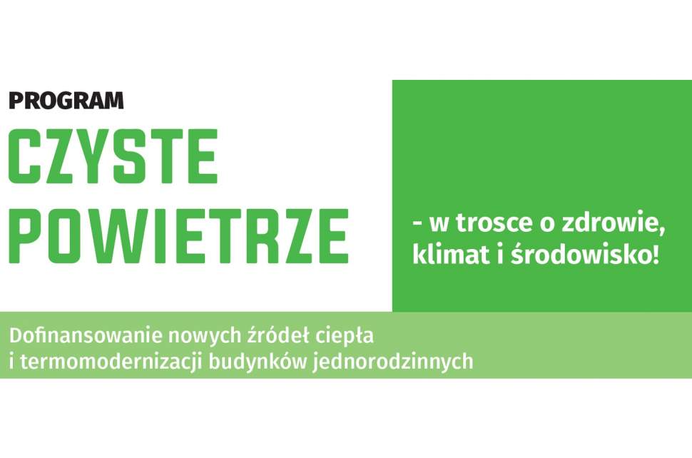 Program "Czyste powietrze"