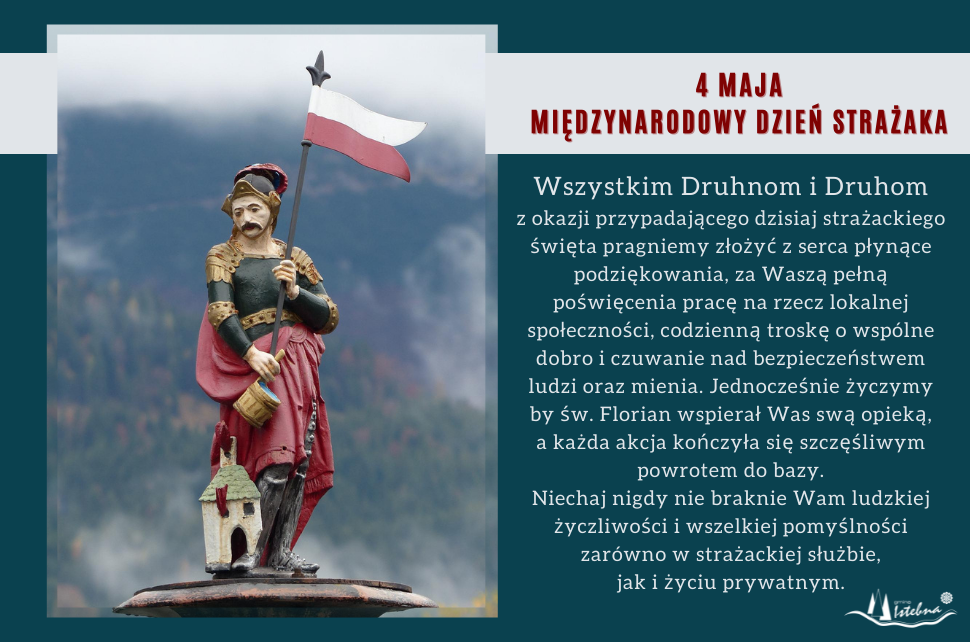 4 maja -Międzynarodowy Dzień Strażaka