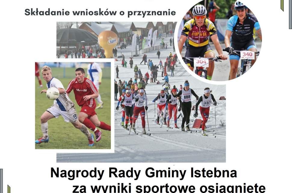 Nabór wniosków o przyznanie nagrody Rady Gminy Istebna za wyniki sportowe osiągnięte w roku 2021