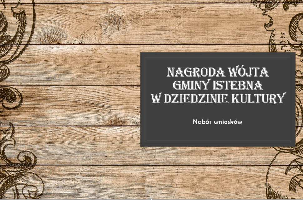 Nagroda Wójta Gminy Istebna w dziedzinie kultury