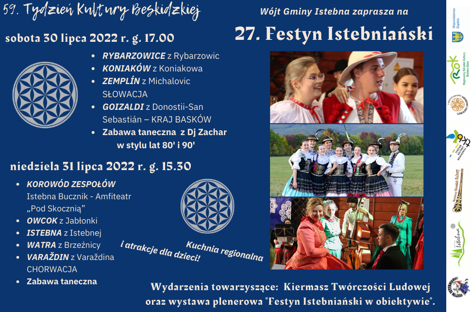 plakat 27 Festyn Istebniańaski