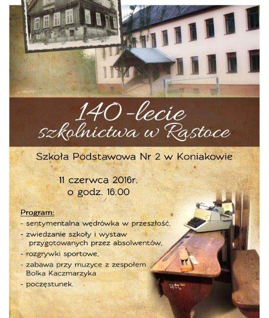 140-lecie szkoły w Rastoce