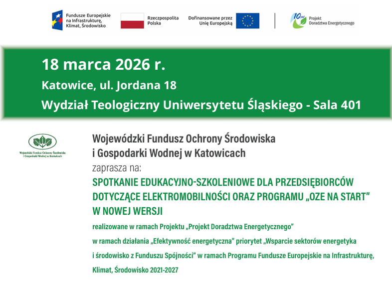 Spotkanie edukacyjno-szkoleniowe; źródło: www.wfosigw.katowice.pl