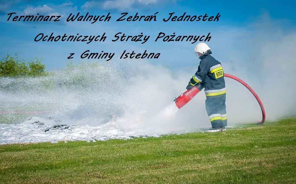 Terminarz zebrań Walnych OSP