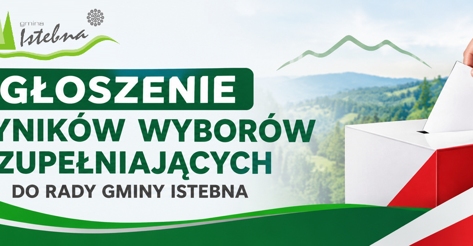 Grafika informacyjna dotycząca wyborów uzupełniających.