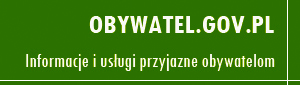 obywatel.gov.pl Informacje i usługi przyjazne obywatelom